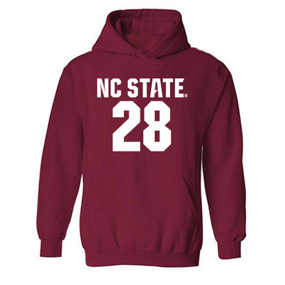 NC State - NCAA Men's Soccer : Brendan Peeples - Classic Shersey Hooded Sweatshirt-0