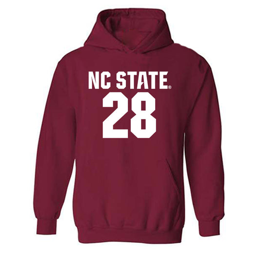 NC State - NCAA Men's Soccer : Brendan Peeples - Classic Shersey Hooded Sweatshirt-0