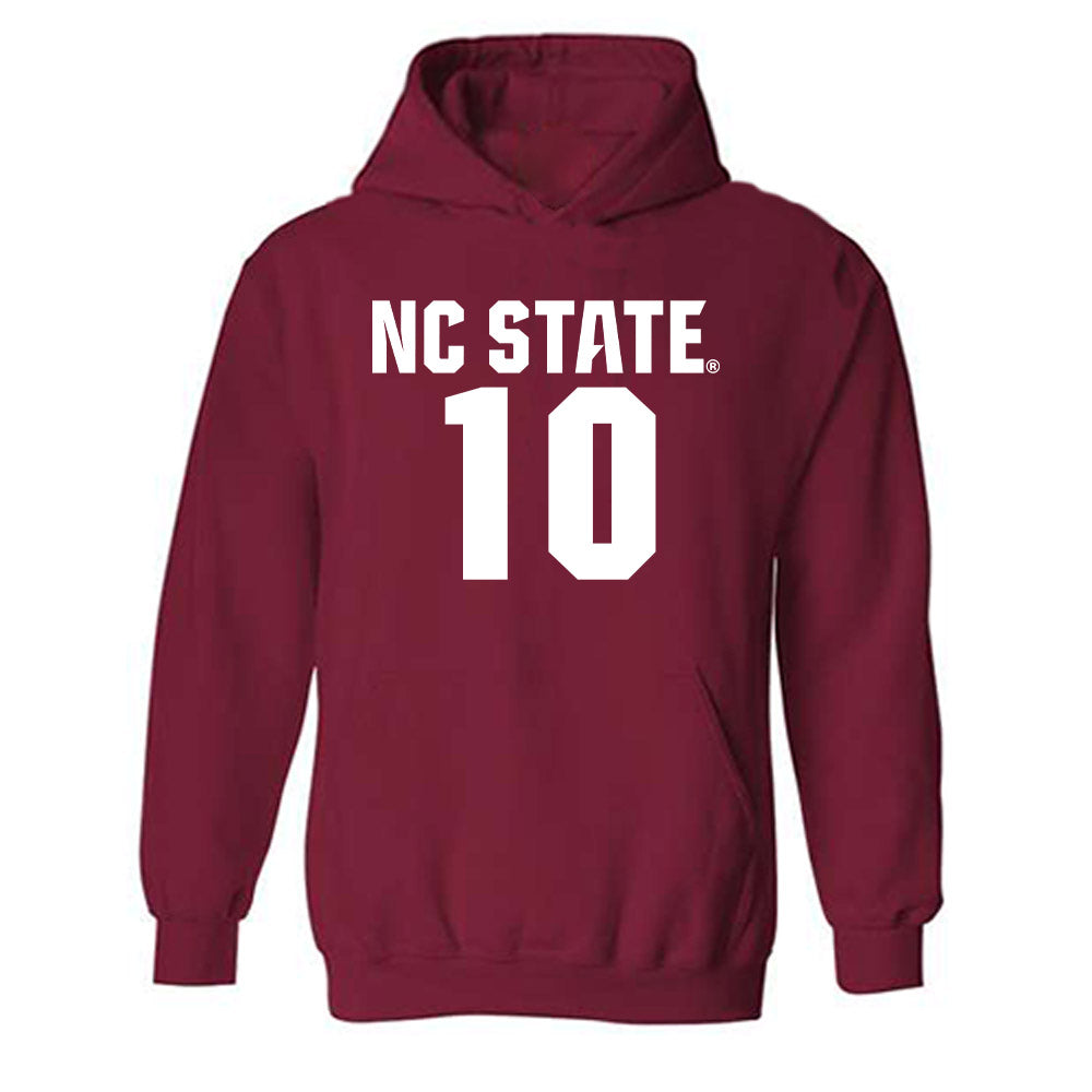 NC State - NCAA Men's Soccer : Junior Nare - Hooded Sweatshirt Classic Shersey
