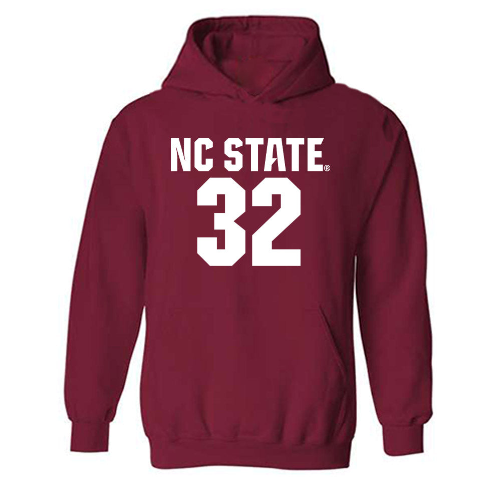 NC State - NCAA Men's Soccer : Gianni Rosario - Classic Shersey Hooded Sweatshirt-0
