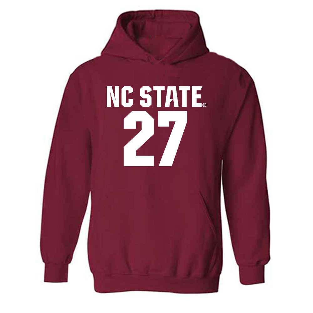 NC State - NCAA Men's Soccer : Nakai Antoine - Classic Shersey Hooded Sweatshirt-0