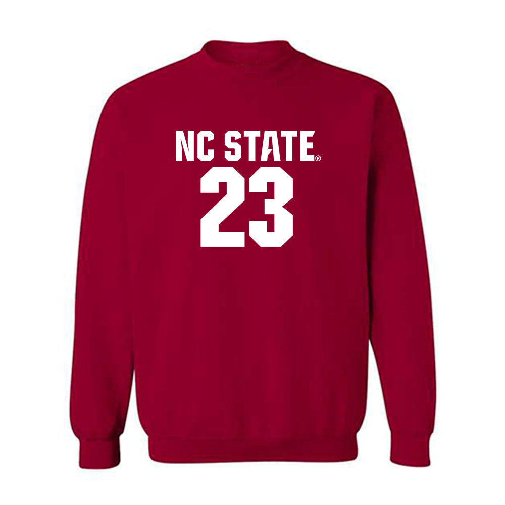 NC State - NCAA Men's Soccer : Austin Bush - Classic Shersey Crewneck Sweatshirt-0