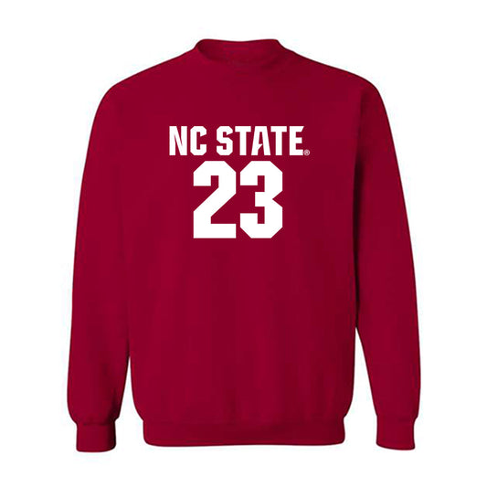 NC State - NCAA Men's Soccer : Austin Bush - Classic Shersey Crewneck Sweatshirt-0