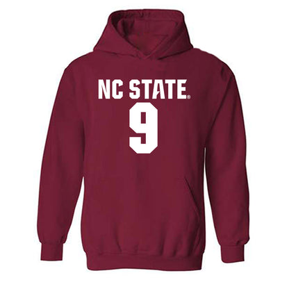 NC State - NCAA Men's Soccer : Ibrahim Conde - Classic Shersey Hooded Sweatshirt-0