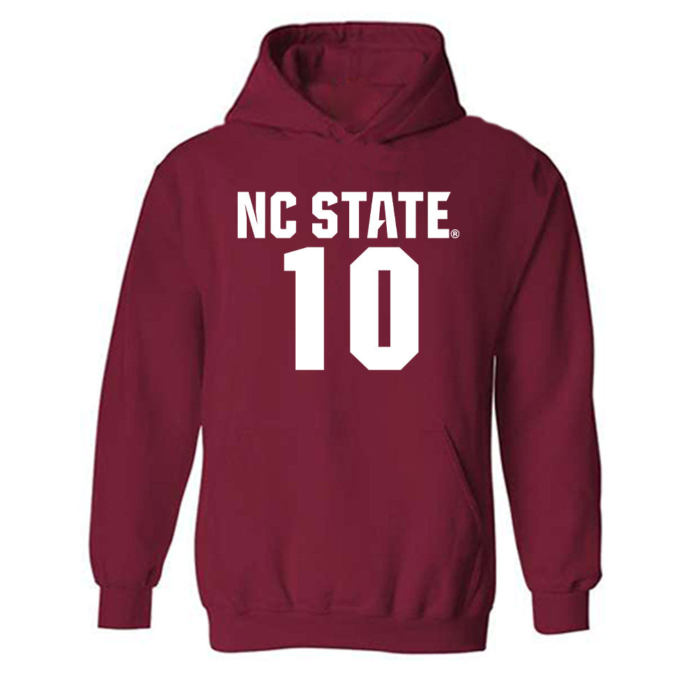 NC State - NCAA Men's Soccer : Taig Healy - Classic Shersey Hooded Sweatshirt-0
