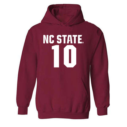 NC State - NCAA Men's Soccer : Taig Healy - Classic Shersey Hooded Sweatshirt-0