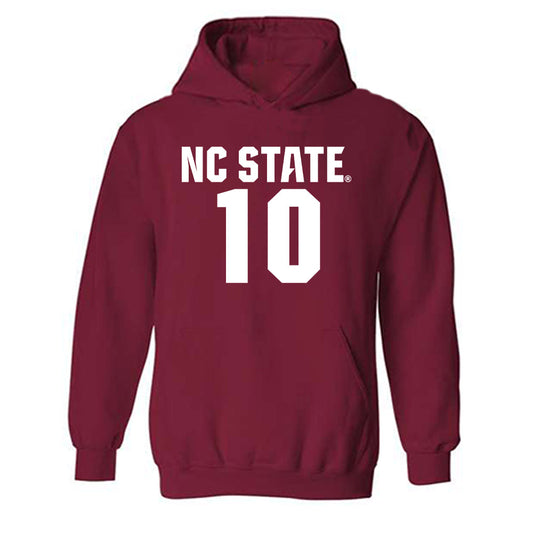 NC State - NCAA Men's Soccer : Taig Healy - Classic Shersey Hooded Sweatshirt-0