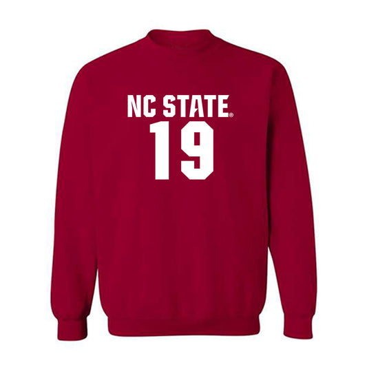 NC State - NCAA Men's Soccer : Pedro Caeiro - Classic Shersey Crewneck Sweatshirt-0