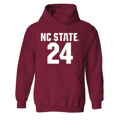 NC State - NCAA Men's Soccer : Isaac Busenze - Classic Shersey Hooded Sweatshirt-0