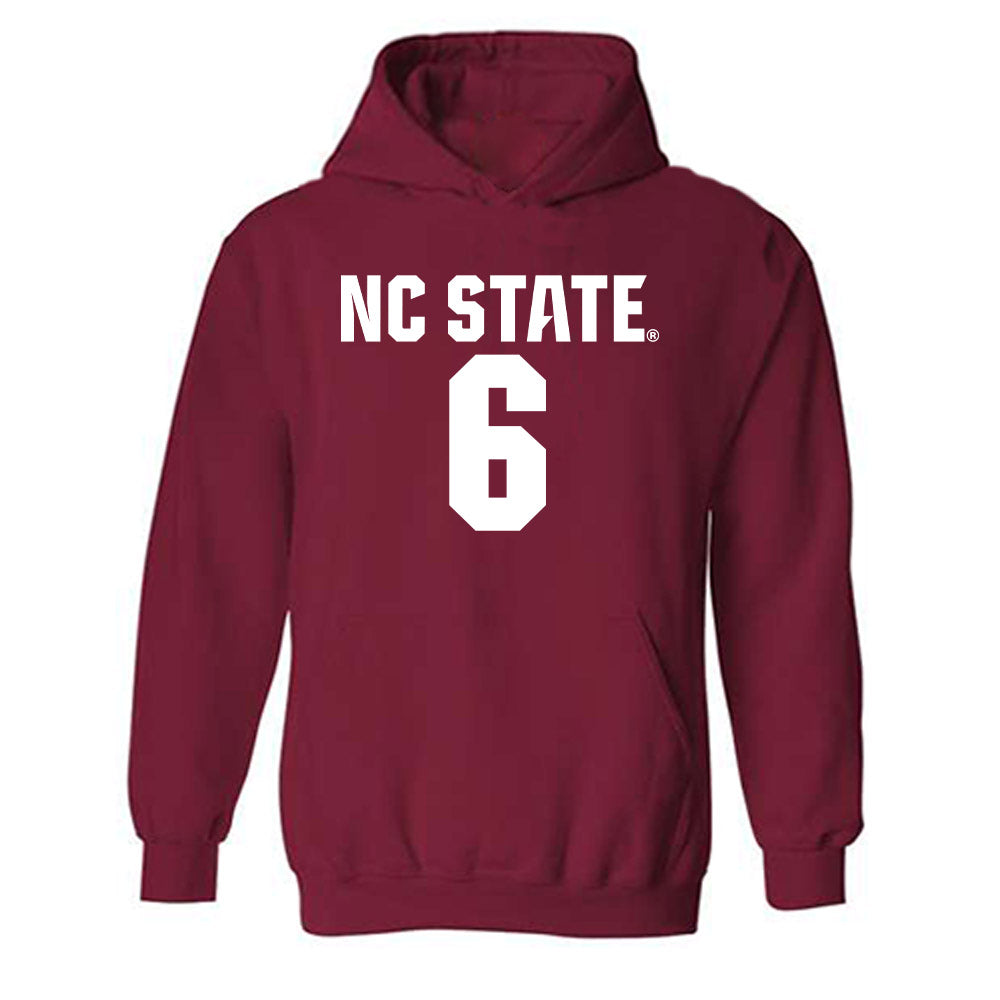 NC State - NCAA Men's Soccer : Nikola Markovic - Classic Shersey Hooded Sweatshirt-0