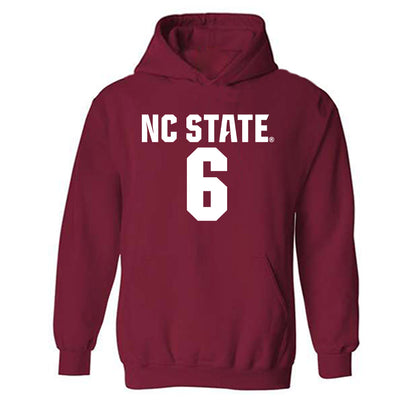 NC State - NCAA Men's Soccer : Nikola Markovic - Classic Shersey Hooded Sweatshirt-0