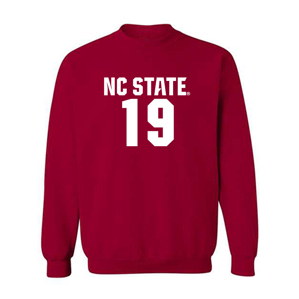 NC State - NCAA Men's Soccer : Pedro Caeiro - Classic Shersey Crewneck Sweatshirt-0