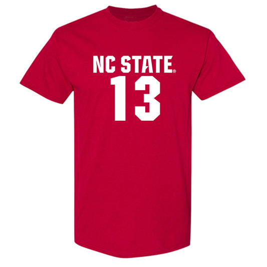 NC State - NCAA Men's Soccer : Calem Tommy - Classic Shersey T-Shirt-0