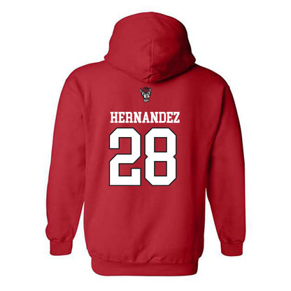 NC State - NCAA Women's Soccer : Sophia Hernandez - Classic Shersey Hooded Sweatshirt