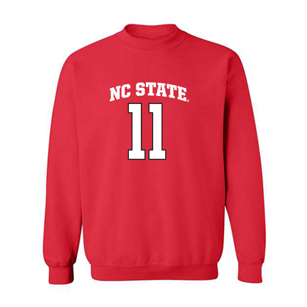 NC State - NCAA Women's Soccer : Eliza Rich - Classic Shersey Crewneck Sweatshirt-0