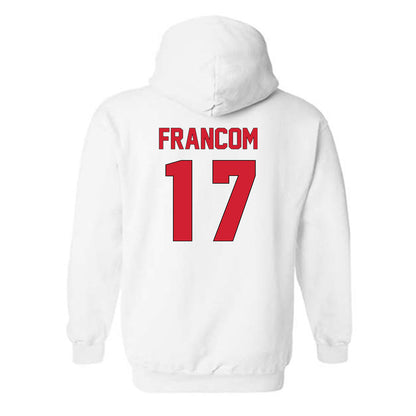 NC State - NCAA Women's Volleyball : Talia Francom - Classic Shersey Hooded Sweatshirt-1
