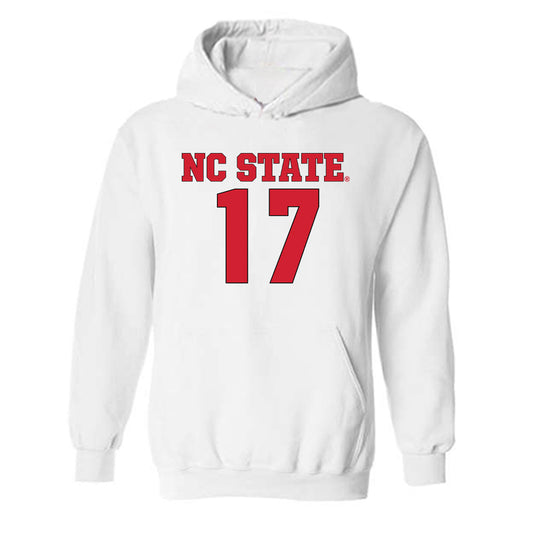 NC State - NCAA Women's Volleyball : Talia Francom - Classic Shersey Hooded Sweatshirt-0