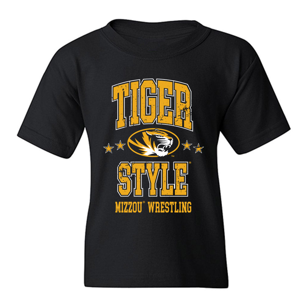 Missouri - NCAA Wrestling : Joshua Edmond - Classic Shersey Youth T-Shirt-0