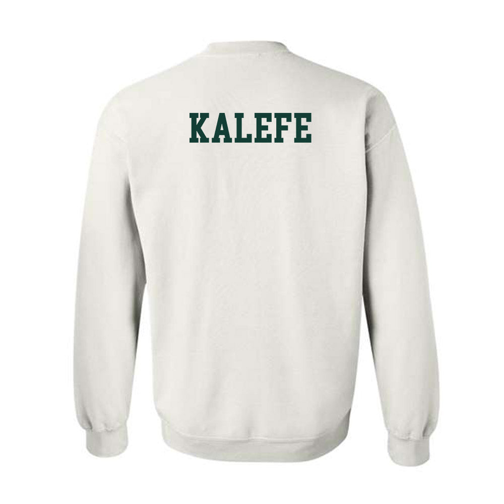 Michigan State - NCAA Women's Gymnastics : Giana Kalefe - Sports Shersey Crewneck Sweatshirt-1