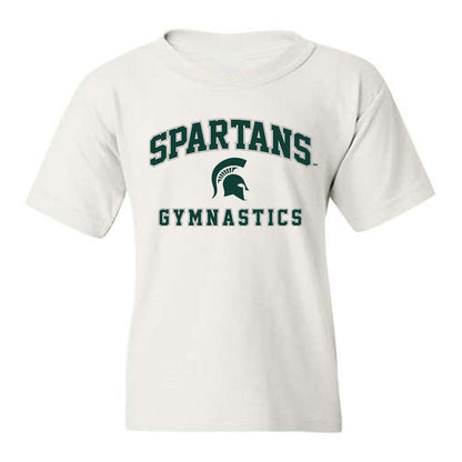 Michigan State - NCAA Women's Gymnastics : Abby Bednar - Sports Shersey Youth T-Shirt-0