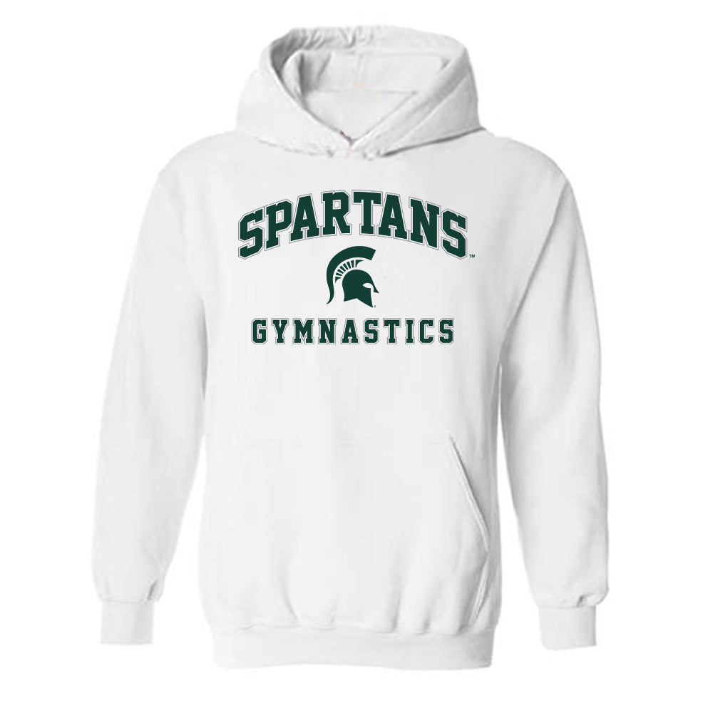 Michigan State - NCAA Women's Gymnastics : Naya Howard - Sports Shersey Hooded Sweatshirt-0