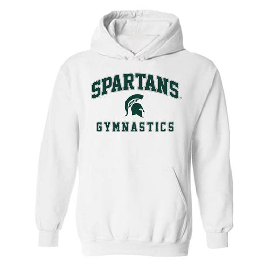 Michigan State - NCAA Women's Gymnastics : Korynne Marquart - Sports Shersey Hooded Sweatshirt-0