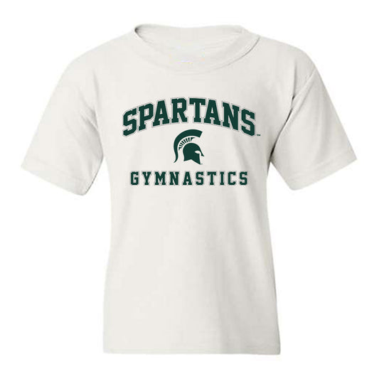 Michigan State - NCAA Women's Gymnastics : Amy Doyle - Sports Shersey Youth T-Shirt-0