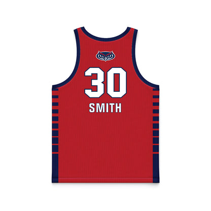 FAU - NCAA Men's Basketball : Lachlan Smith - Basketball Jersey-1