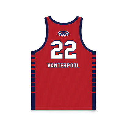 FAU - NCAA Men's Basketball : Devin Vanterpool - Basketball Jersey-1