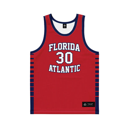 FAU - NCAA Men's Basketball : Lachlan Smith - Basketball Jersey-0
