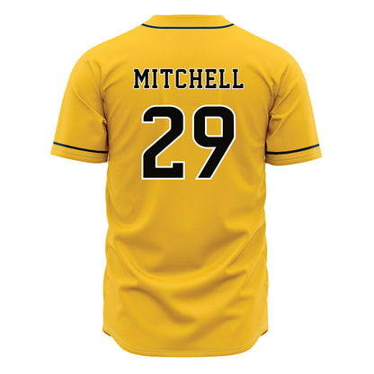 Southern Miss - NCAA Baseball : Samuel Mitchell - Gold Jersey-1
