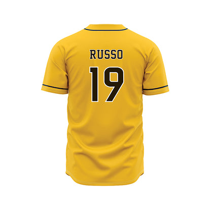 Southern Miss - NCAA Baseball : Matthew Russo - Gold Jersey-1