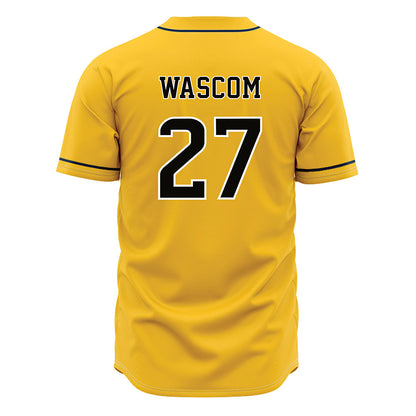 Southern Miss - NCAA Baseball : Micah Wascom - Gold Jersey-1