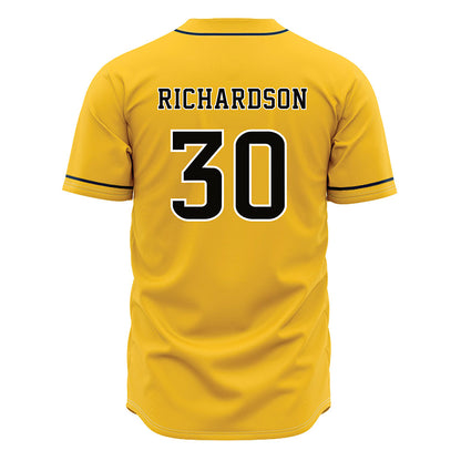Southern Miss - NCAA Baseball : Cole Richardson - Gold Jersey-1