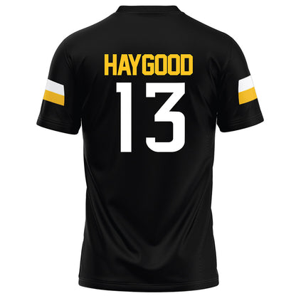 Southern Miss - NCAA Football : Mathis Haygood - Black Football Jersey-1