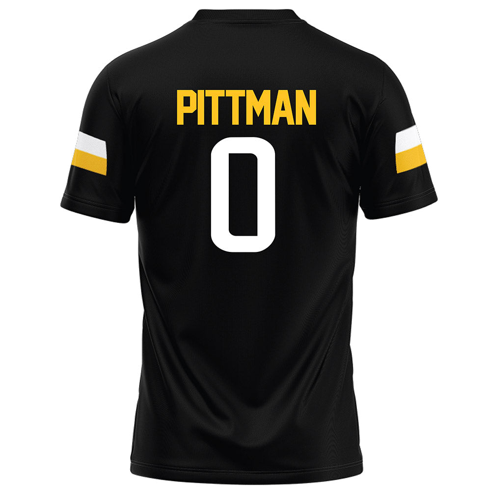 Southern Miss - NCAA Football : Jeffery Pittman - Black Football Jersey-1