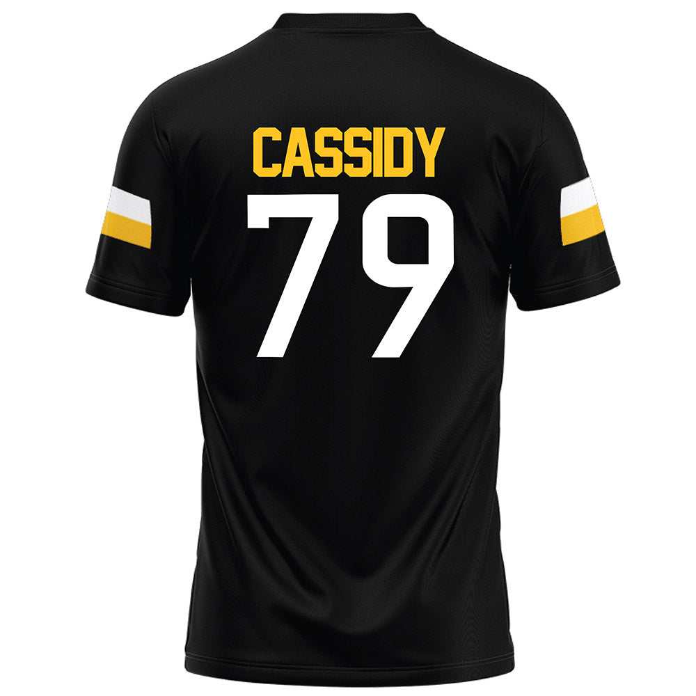 Southern Miss - NCAA Football : Liam Cassidy - Black Football Jersey-1
