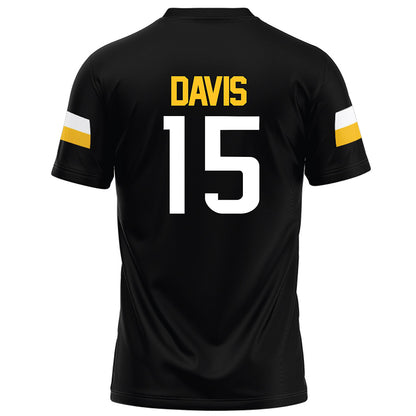 Southern Miss - NCAA Football : Kyle Davis - Black Football Jersey-1