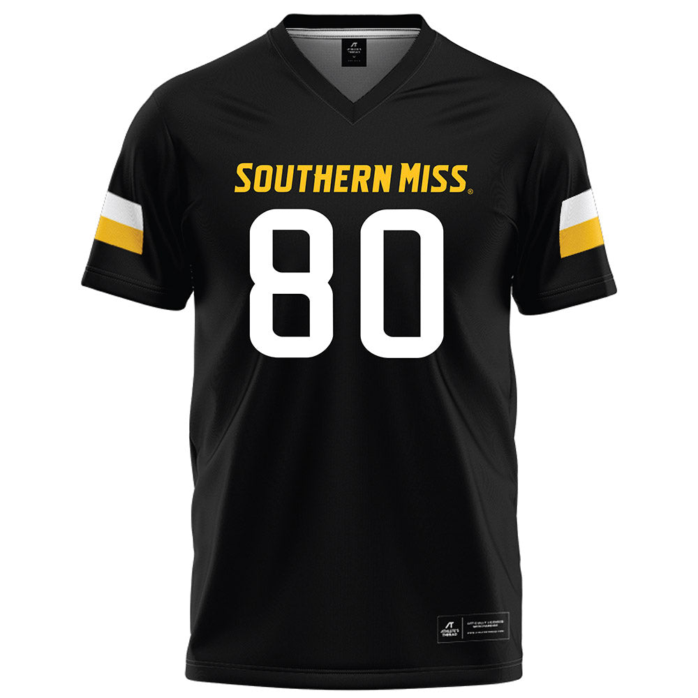 Southern Miss - NCAA Football : Zavian Hales - Black Football Jersey-0