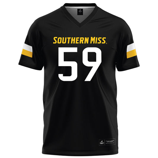 Southern Miss - NCAA Football : Chris Hayes - Black Football Jersey-0