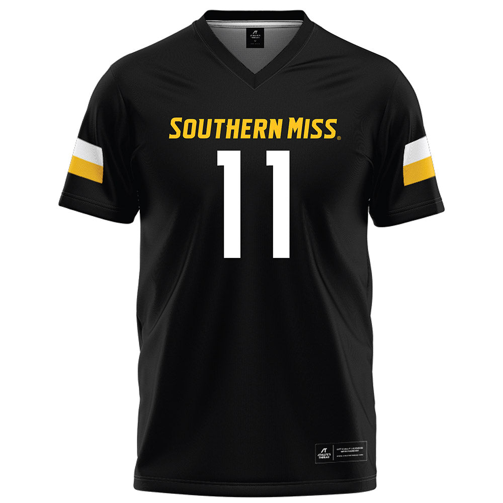 Southern Miss - NCAA Football : Davis Dalton - Black Football Jersey-0