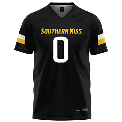 Southern Miss - NCAA Football : Brendan Toles - Black Football Jersey-0