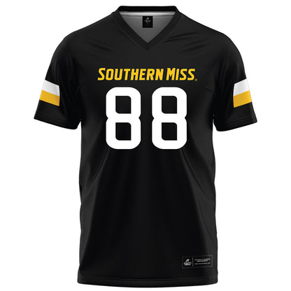 Southern Miss - NCAA Football : Terron Bedford - Black Football Jersey-0