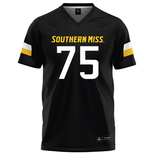 Southern Miss - NCAA Football : Hayes Creel - Black Football Jersey-0