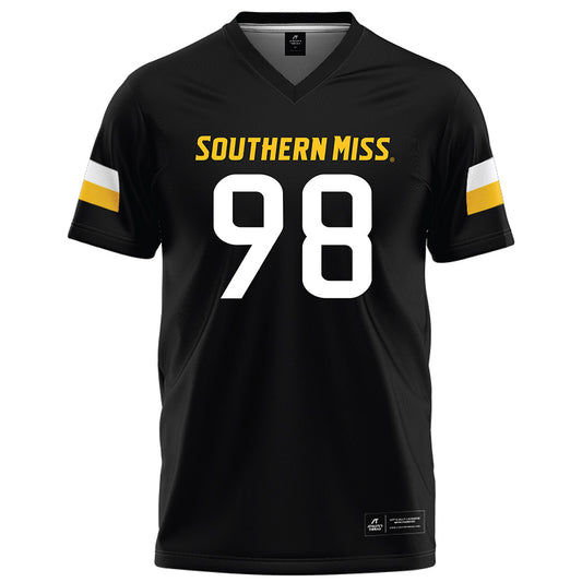 Southern Miss - NCAA Football : Jaden Mckinney - Black Football Jersey-0