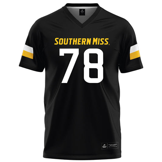 Southern Miss - NCAA Football : Dontae Lucas - Black Football Jersey-0