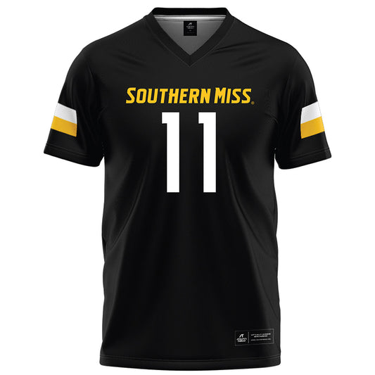 Southern Miss - NCAA Football : Jonathan Pennix - Black Football Jersey-0