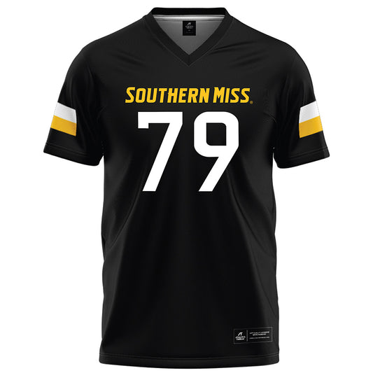 Southern Miss - NCAA Football : Liam Cassidy - Black Football Jersey-0
