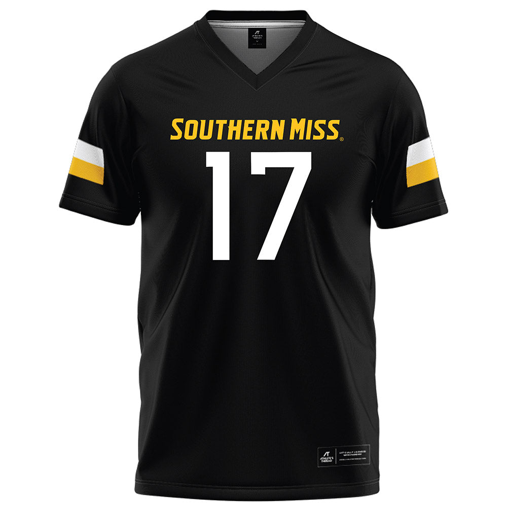 Southern Miss - NCAA Football : Kyle McCormick - Black Football Jersey-0