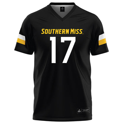 Southern Miss - NCAA Football : Kyle McCormick - Black Football Jersey-0